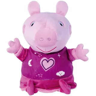 Simba Peppa Pig Gute Nacht Plüsch 25 cm Rosa