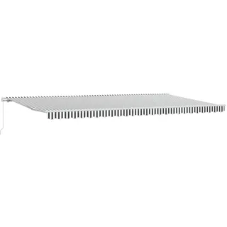 vidaXL Markise 600 x 300 cm weiß