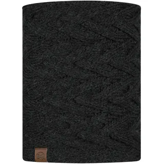 Buff Knitted & Fleece Neckwarmer Caryn Schlauchschal graphite