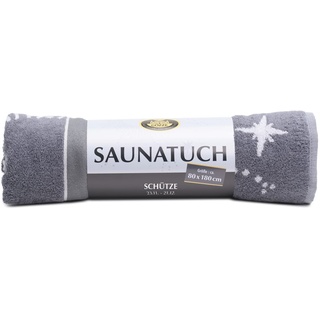 Gözze - Flauschiges Saunatuch mit Sternzeichen-Design, Schütze, 100% Baumwolle - 80 x 180 cm