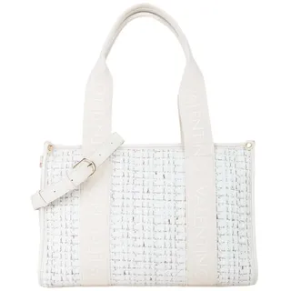 Valentino Candle Shopping Bag Shopper Synthetik Cream White/Multi