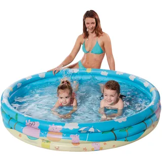 Outdoor Planschbecken Peppa Wutz Kinder-Pool Pig Kinderplanschbecken 122x23 cm