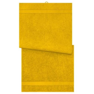 Bath Towel Badetuch im modischen Design gelb, Gr. one size