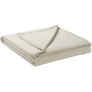 s.Oliver Kuschelsoft Kuscheldecke 150 x 200 cm Beige/Braun/Khaki