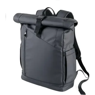 Troika Roll Top Rucksack TROIKA BLACK