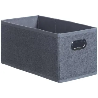 5 five simply smart Aufbewahrungskorb Mix N Modul 15 x 31 cm 4-tlg. dunkelgrau meliert