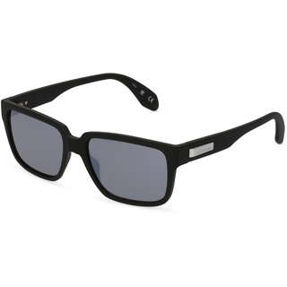 Adidas Originals OR0013 Herren-Sonnenbrille Vollrand Eckig Kunststoff-Gestell, schwarz