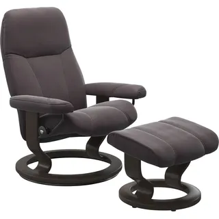 Stressless Relaxsessel Consul Leder 76 x 100 x 71 cm Rot mit Relax-Funktion