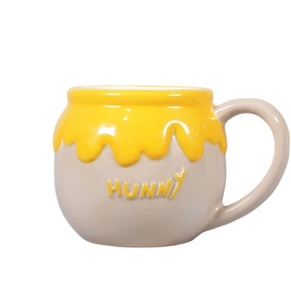 Half Moon Bay Tasse 3D Relieve Disney Winnie The Pooh Hunny aus Holz, Mehrfarbig, 450 ml – 14,5 cm (B) x 9,5 cm (H) x 11,5 cm (D)