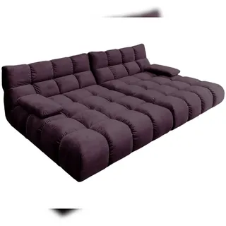KAWOLA Big Sofa VIVIEN Velvet