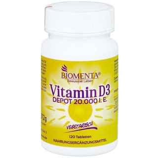 Biomenta Vitamin Depot D3 20.000 I.e. Vegetar.tab.