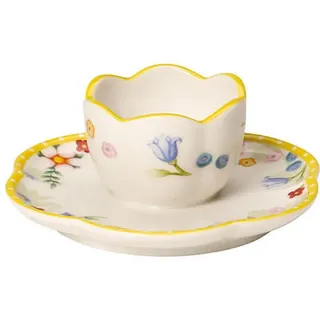 Villeroy & Boch Eierbecher mit Unterteller Spring Awakening Geschirr