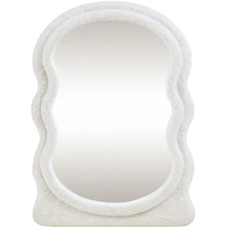 [en.casa] Wandspiegel Brummen 80 x 60 cm Weiß