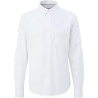s.Oliver - Slim: Hemd mit Button-Down-Kragen, Herren, weiß, 3XL