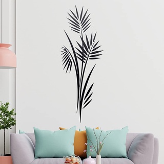 Bambus - Pflanze - Gras Wandtattoo in 6 Größen - Wandaufkleber Wall Sticker - Dekoration, Küche, Wohnzimmer, Schlafzimmer, Badezimmer