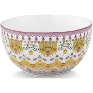 PiP Studio Müslischale Lily&Lotus Moon Delight Yellow Bowl 12cm, Porzellan, (Bowls) bunt|gelb