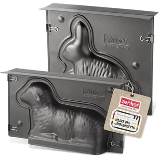 Zenker Backform Osterbackformen-Set Hase und Lamm Menge: 1x 2 TLG. Set