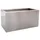 Designer-Pflanztrog Edelstahl 120 x 54 x 43