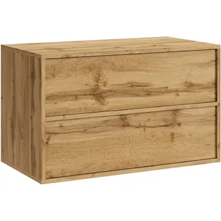 Badplaats Waschbeckenunterschrank Mali 80 x 54 cm Braun