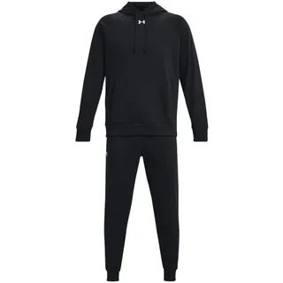 Under Armour Rival Fleece Trainingsanzug Herren 001 black/white XL