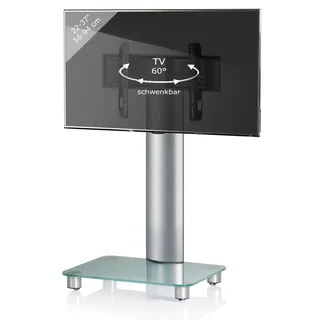 VCM Bilano TV-Standfuß silber