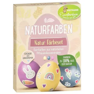 Heitmann Eierfarben Eierfarben Natur Gelb/Lila/Graublau Pulver