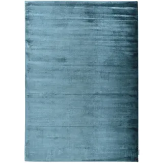 Tom Tailor Handwebteppich, Hellblau, Textil, Uni, rechteckig, 65x135 cm, Teppiche & Böden, Teppiche, Moderne Teppiche