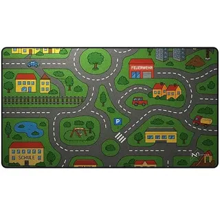 Nyfter - Premium Gaming Mauspad Nyfpad Mousepad Wellenfrei mit extra vernähten Kanten (Autoteppich Design) (XXL)
