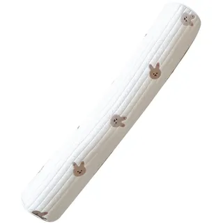 Baby-Anti-Roll-Seitenschlafkissen,Baby-Körperkissen, Weiches Baumwoll-Nackenstützkissen, Kleinkind-Positionierungs-Rückenkissen, Begleitendes Schlafkissen Für Unisex-Babys(Hase)