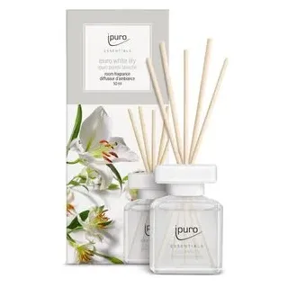 ipuro Raumduft Essentials, 50 ml, mit Stäbchen, white lily
