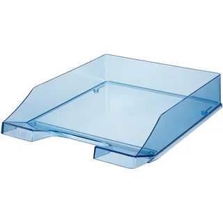 HAN Briefablage DIN C4 transparent blau/1026-X-26 255x348x65mm Kunststoff, 5 Stück