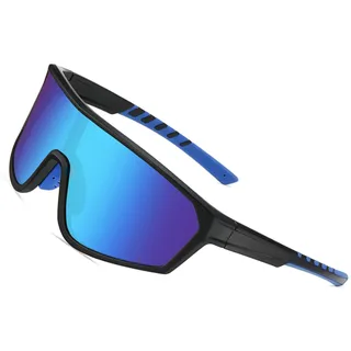 ZHABAO Polarisierte Sport-Sonnenbrille für Damen und Herren, coole Brille für Outdoor-Baseball, Radfahren, Laufen, Angeln, Golf,C10