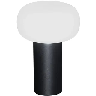 LED Tischleuchte KONSTSMIDE "Antibes" Lampen Gr. Ø 13 cm Höhe: 19 cm, schwarz LED Tischlampen Antibes USB-Tischl. schwarz, 270030004000K+RGB, dimmbar