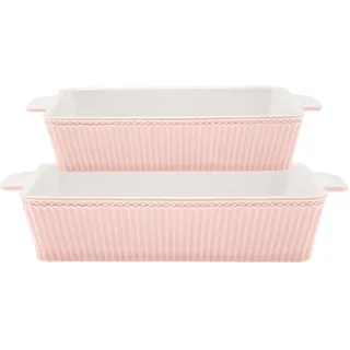 GREENGATE Auflaufform Alice 16 x 27 cm Pale Pink