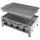4-flammig 810 x 530 x 270 cm Edelstahl inkl. Rost und Pfanne