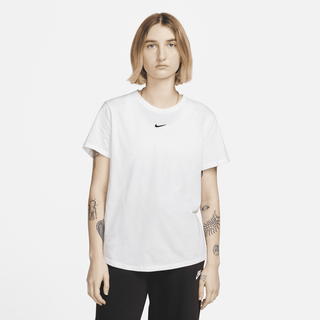 Nike Sportswear Essential Damen-T-Shirt - Weiß, M (EU 40-42)
