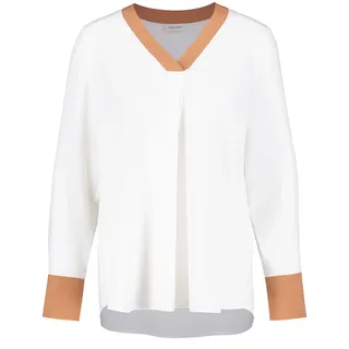 Gerry Weber Damen 360020-31501 Bluse, per Pack Elfenbein (Off-White 99700), 46 (Herstellergröße: 46) - 46