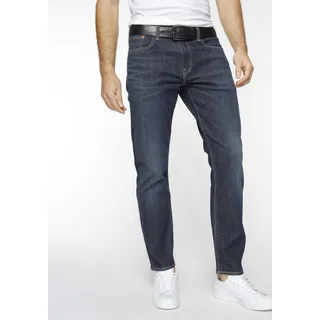 Tapered-fit-Jeans LEVI'S "502 TAPER" Gr. 32, Länge 32, blau (biologia adv) Herren Jeans Tapered-Jeans in elegantem, modernem Stil
