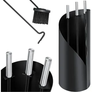 Kesser Kaminbesteck Set 4-tlg. schwarz