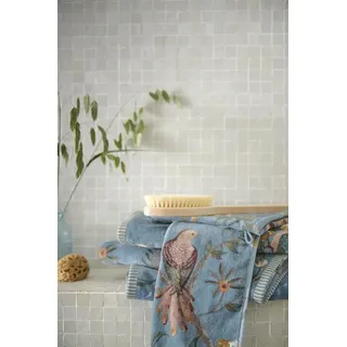 Pip Studio Secret Garden Handtuchset 3-tlg. blau