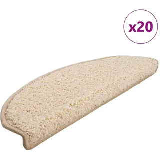 vidaXL Stufenmatte 65 x 21 cm Creme