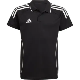 adidas Tiro 25 Competition Poloshirt Kinder - black/white 176