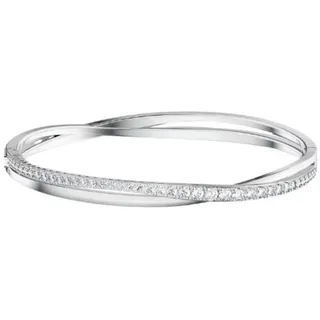 Swarovski Hyperbola Armreif, Weiss, 5565210, Größe M