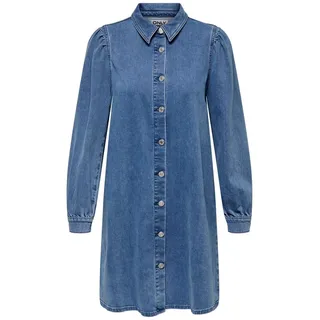 Only Female Jeanskleid ONLALMA Kurzes Kleid - M