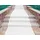 Läufer Made in Belgium weiß B 200cm H 2 6mm L 2 900cm Polypropylen PP PRIMAFLOR-IDEEN IN TEXTIL Teppiche Läufer Breite 200 Nadelfilz Uni-Farben ideal für Veranstaltungen