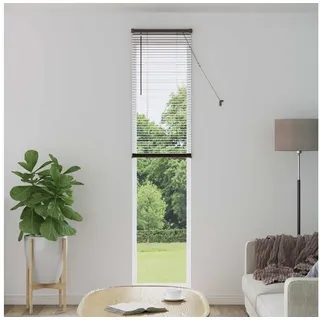 vidaXL Venetianer Jalousie 213 x 40 cm / Fenstergröße (Velux) Dunkelbraun