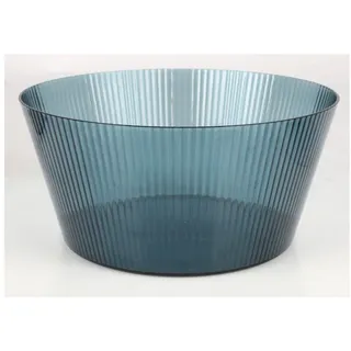 BURI Schüssel 12x Schalen Kunststoff 4L Schüssel Plastik Salat Obst Geschirr Camping, Kunststoff