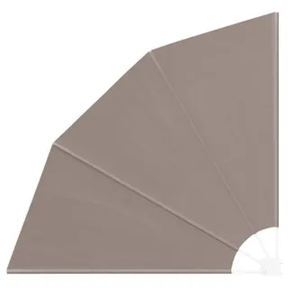 vidaXL Balkon-Sichtschutz 140 x 140 cm Taupe Polyesther