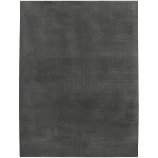 TT Home Kurzflorteppich 300 x 400 cm Grau