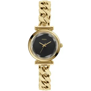 Fossil Damen Analog Quarz Uhr mit Edelstahl Armband ES5440